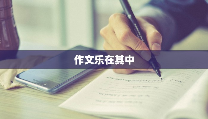 作文乐在其中 作文乐在其中