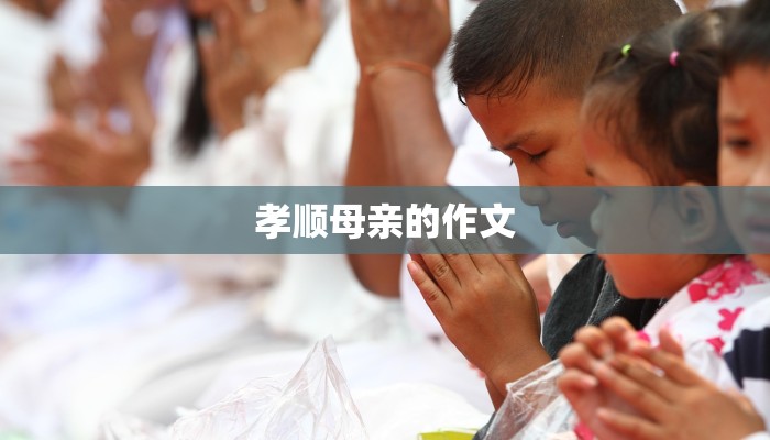 孝顺母亲的作文 孝顺母亲的作文