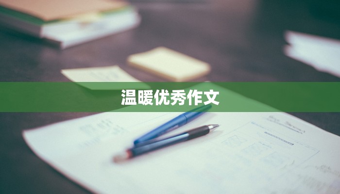 温暖优秀作文