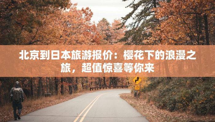 北京到日本旅游报价：樱花下的浪漫之旅，超值惊喜等你来