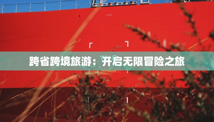 跨省跨境旅游:开启无限冒险之旅 跨省跨境旅游:开启无限冒险之旅