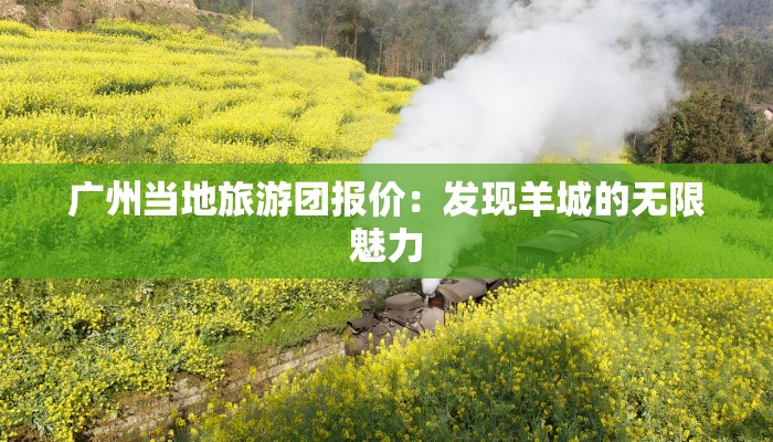 广州当地旅游团报价:发现羊城的无限魅力 广州当地旅游团报价:发现羊城的无限魅力