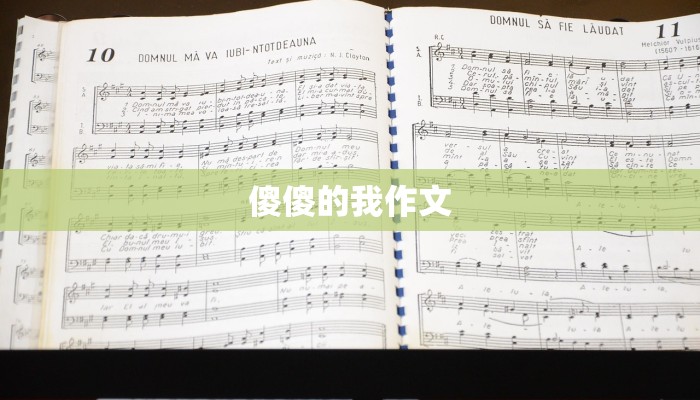 傻傻的我作文 傻傻的我作文