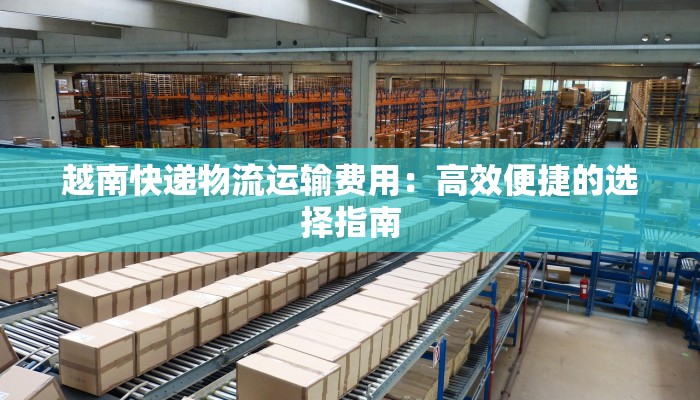 越南快递物流运输费用:高效便捷的选择指南 越南快递物流运输费用:高效便捷的选择指南