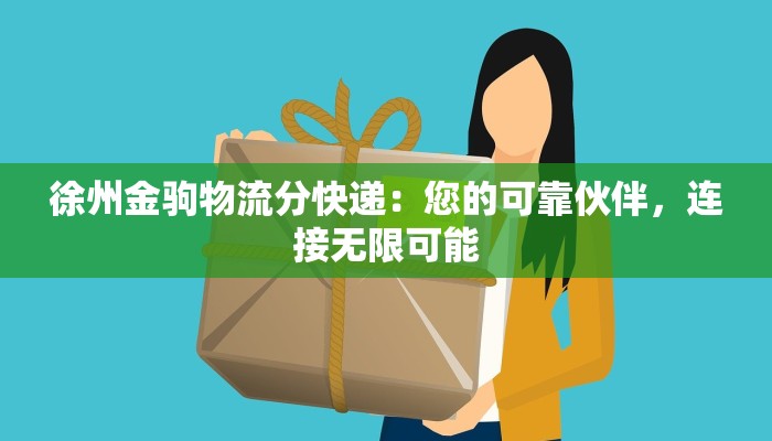 徐州金驹物流分快递：您的可靠伙伴，连接无限可能